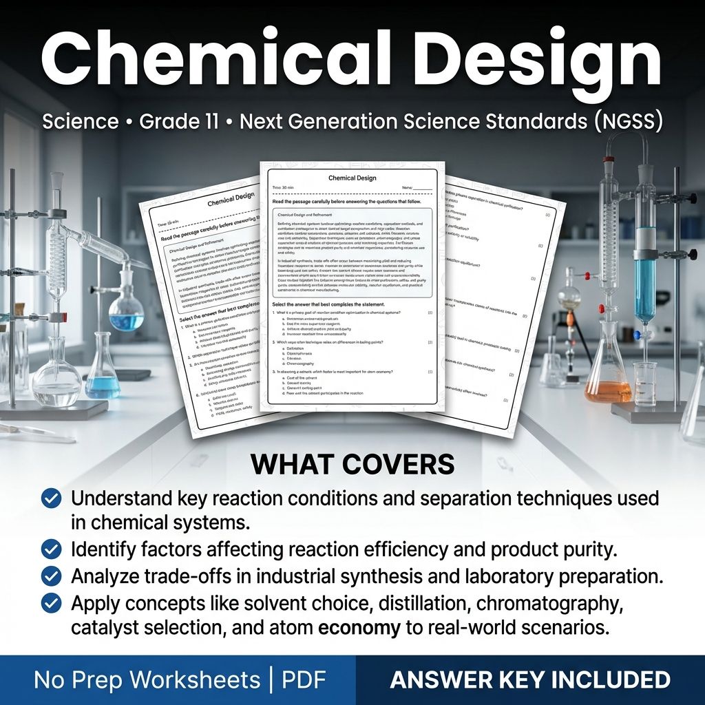 Grade 11 Science Worksheet Bundle|Cellular Processes,Chemistry,& Physics Support — included worksheet 35