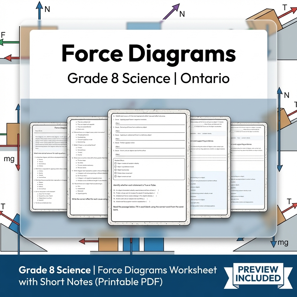 Grade 8 Science Full Year Bundle | Water Systems & Hydrostatics Curriculum — included worksheet 34