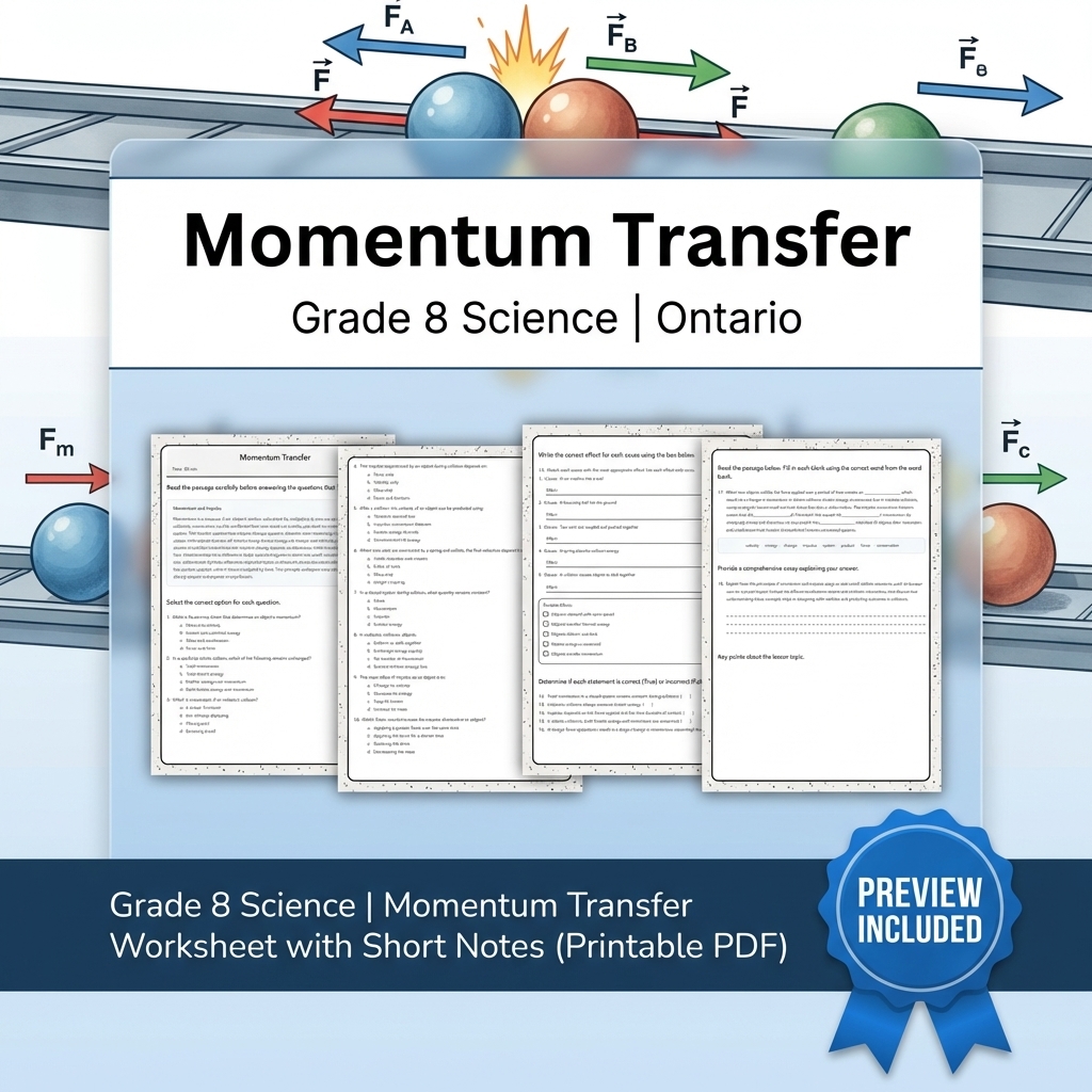 Grade 8 Science Full Year Bundle | Water Systems & Hydrostatics Curriculum — included worksheet 35