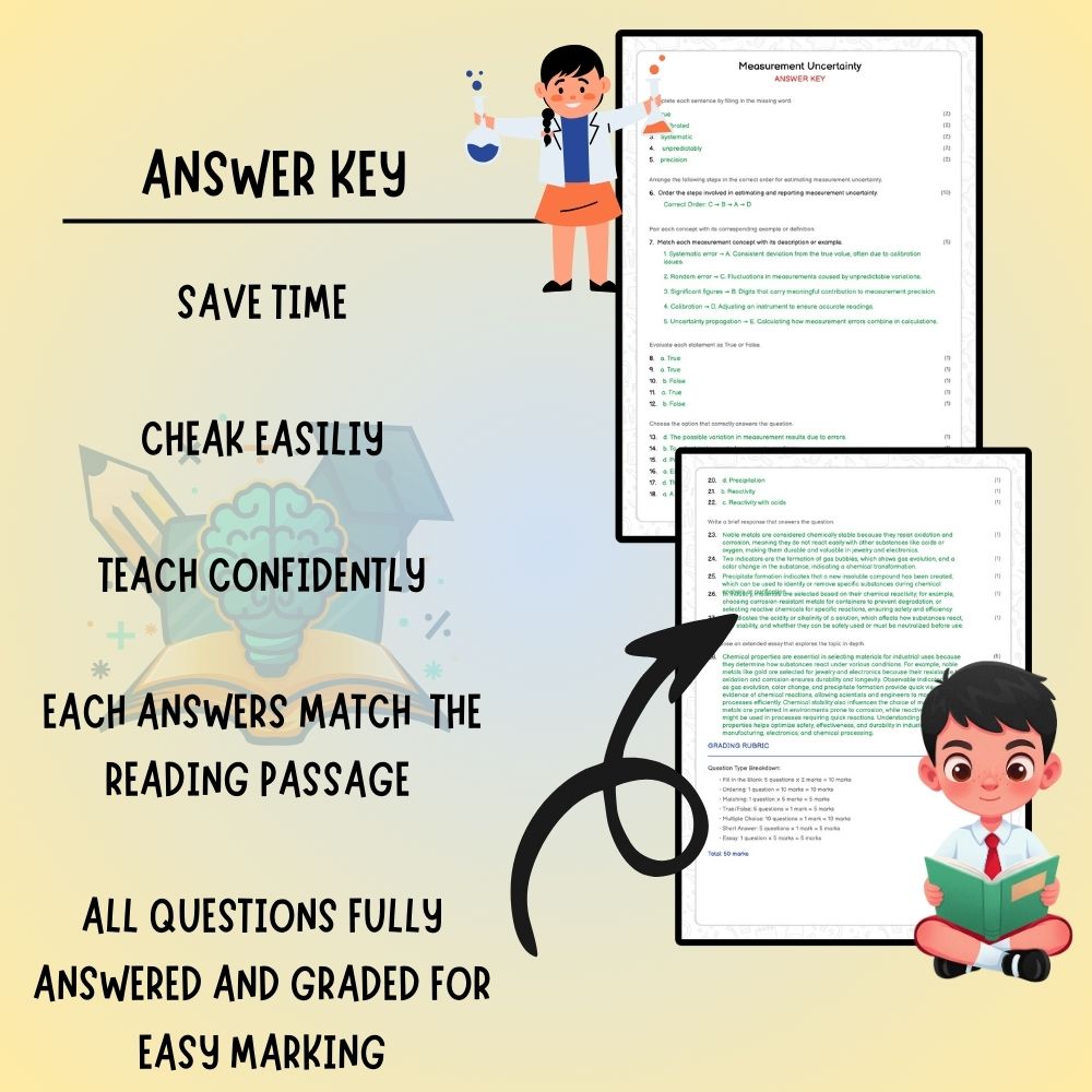 Grade 7 Science worksheet worksheet — Grade 7 Science – Measurement Uncertainty Worksheet (PDF ) — page 3