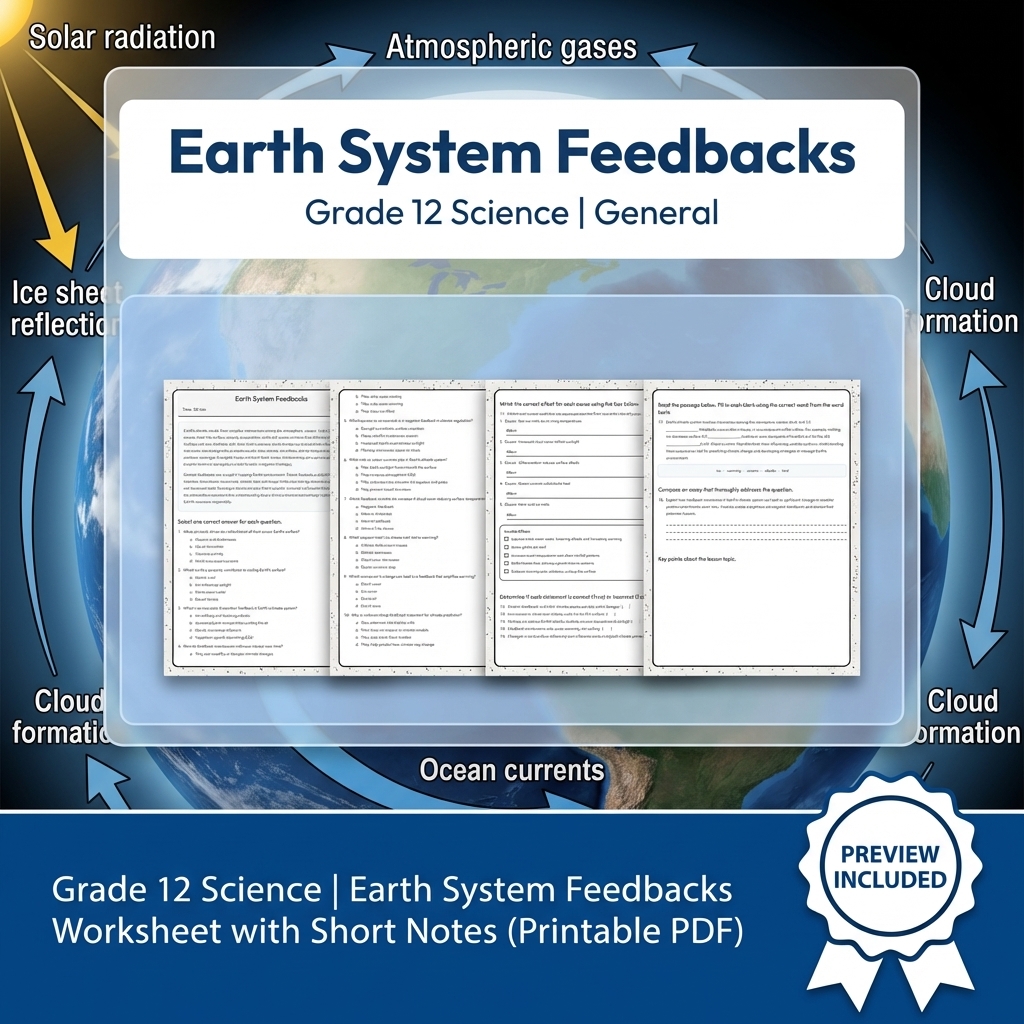 Grade 12 Evidence-Based Scientific Modeling Science Full-Year Bundle: General — included worksheet 27