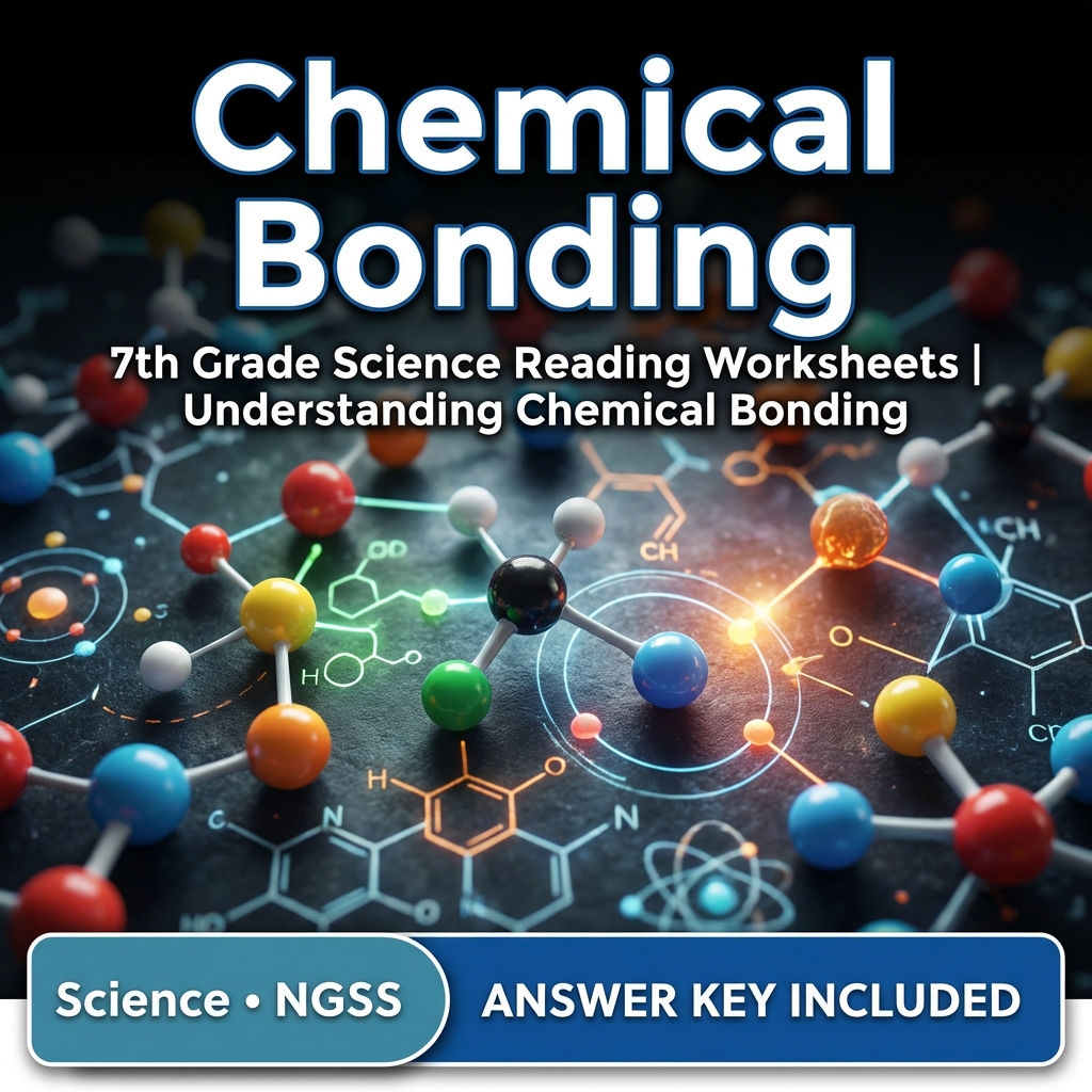 7th Grade Science Reading Worksheets | Understanding Chemical Bonding
