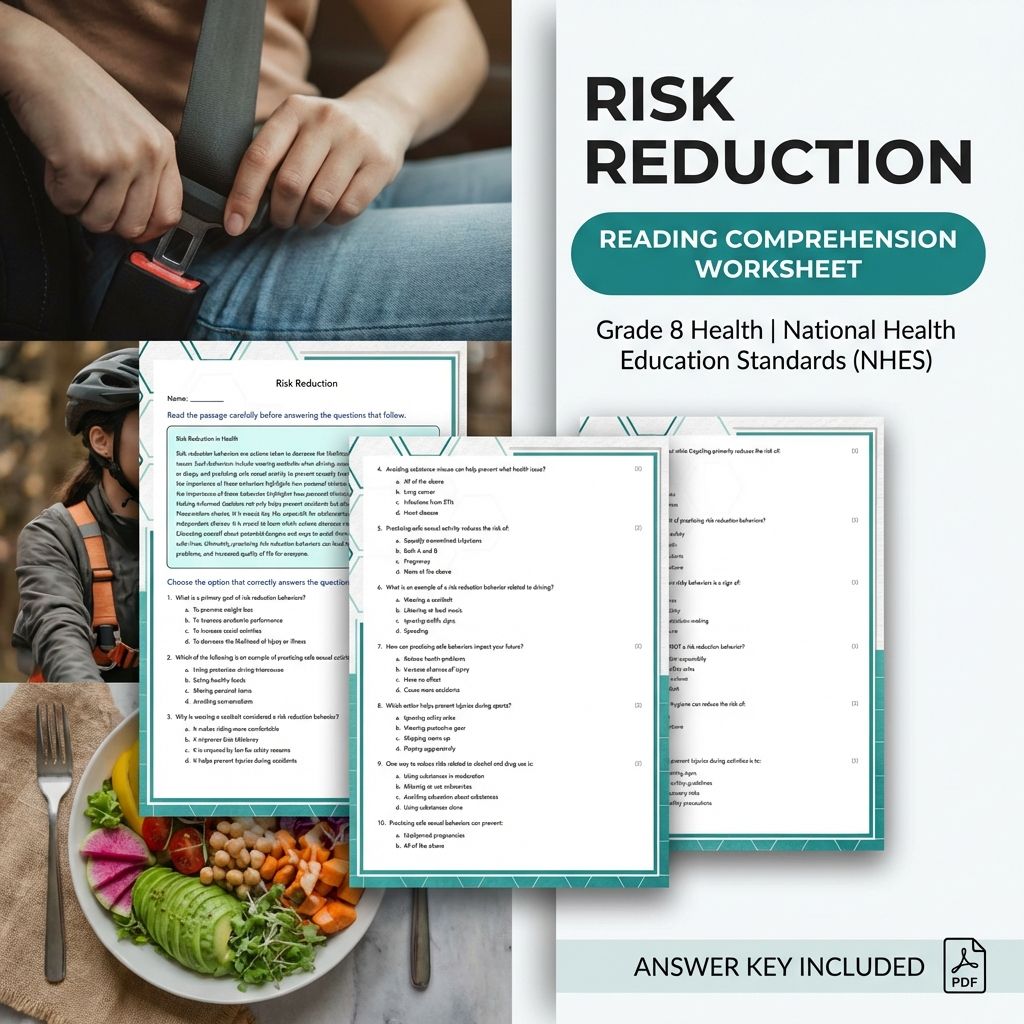 Grade 8 Health Worksheet Bundle – Body Systems, Wellness & Communication Strategies — included worksheet 21