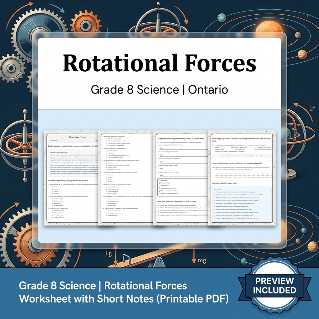 Grade 8 Science Full Year Bundle | Water Systems & Hydrostatics Curriculum — included worksheet 37