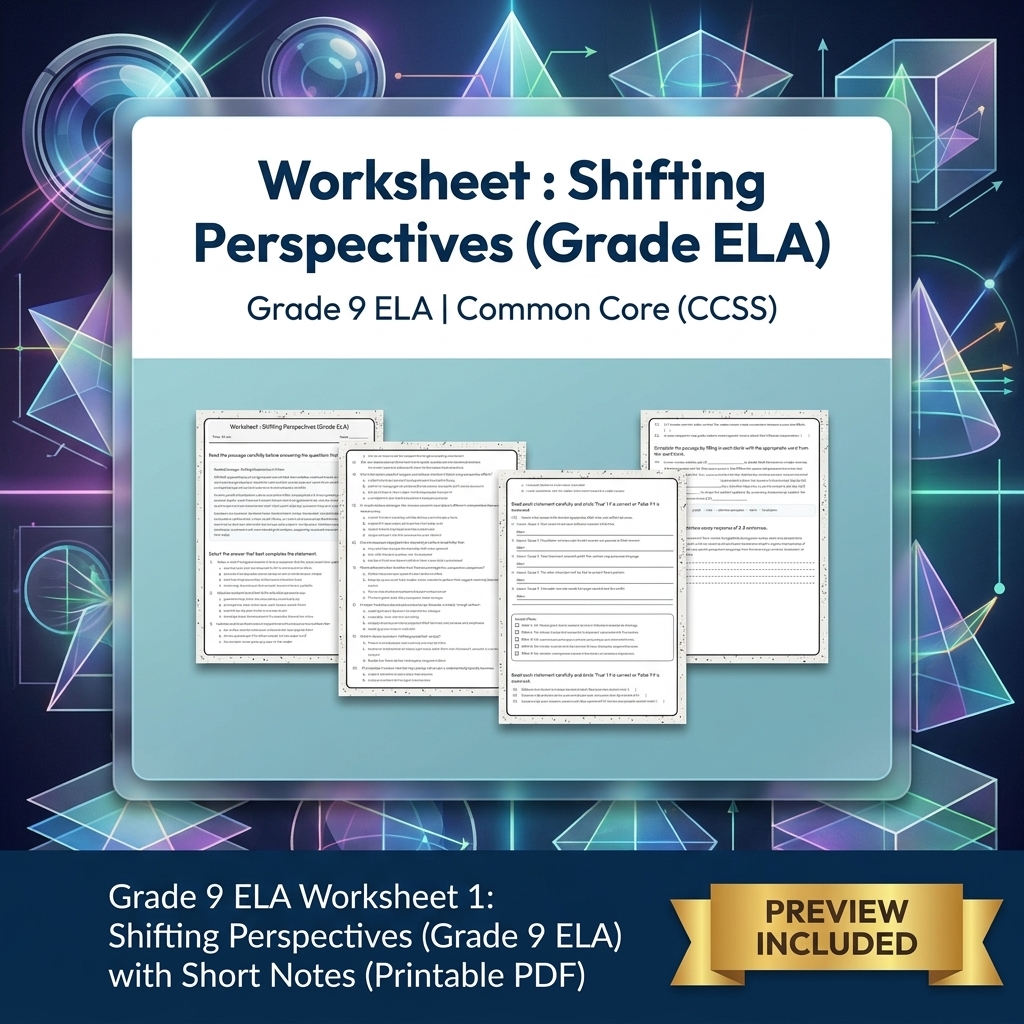 Grade 9 ELA Text Evidence, Argument, and Language Full-Year Bundle CCSS — included worksheet 21
