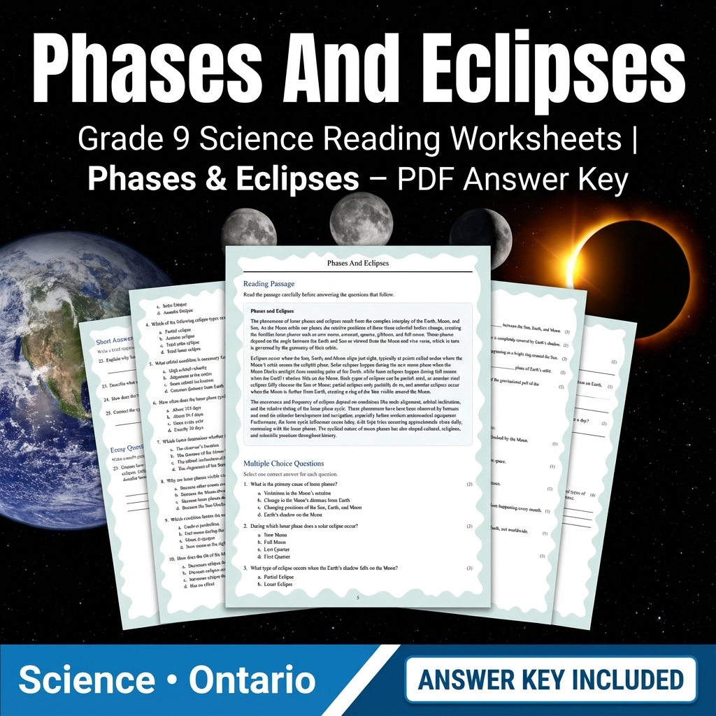 Grade 9 Science Bundle – Comprehensive NGSS-aligned Activities & Answer Keys — included worksheet 43