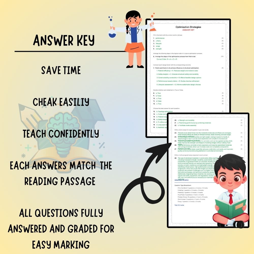 Grade 7 Science worksheet worksheet — Grade 7 Science | Optimization Strategies Worksheet (PDF ) — page 3