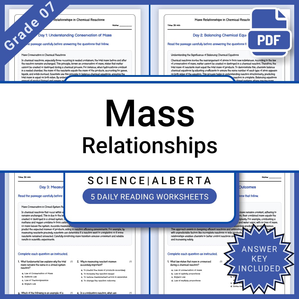 Grade 7 Science Full Year Curriculum Bundle | Structural Engineering & Energy — included worksheet 29