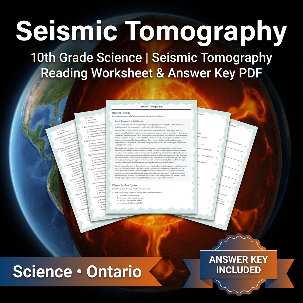 Grade 10 Science Unit Bundle – Earth Dynamics & Resources (PDF + Rubrics) — included worksheet 6