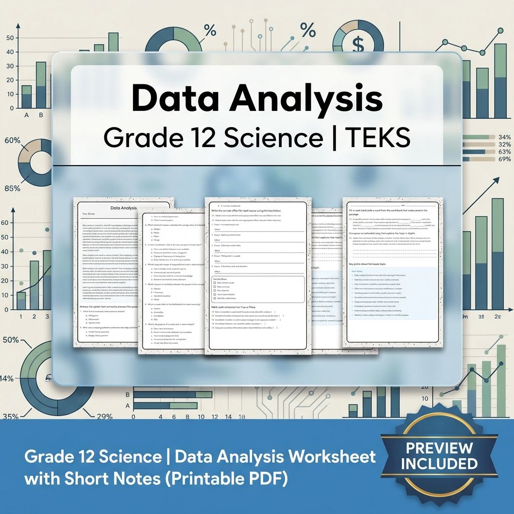 Grade 12 Science Workbook Bundle – Environmental, Genetics, Space & More — included worksheet 38
