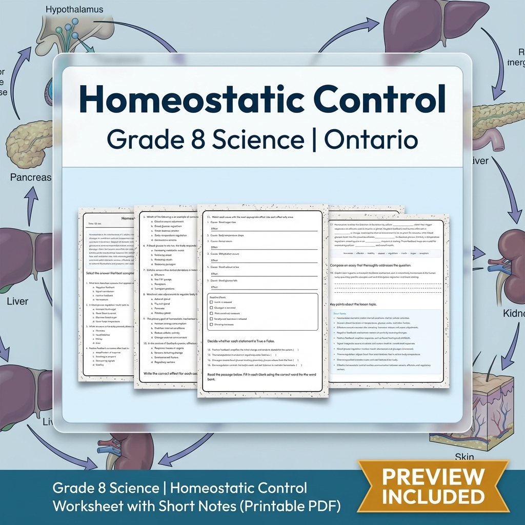 Grade 8 Science Full Year Bundle | Water Systems & Hydrostatics Curriculum — included worksheet 39