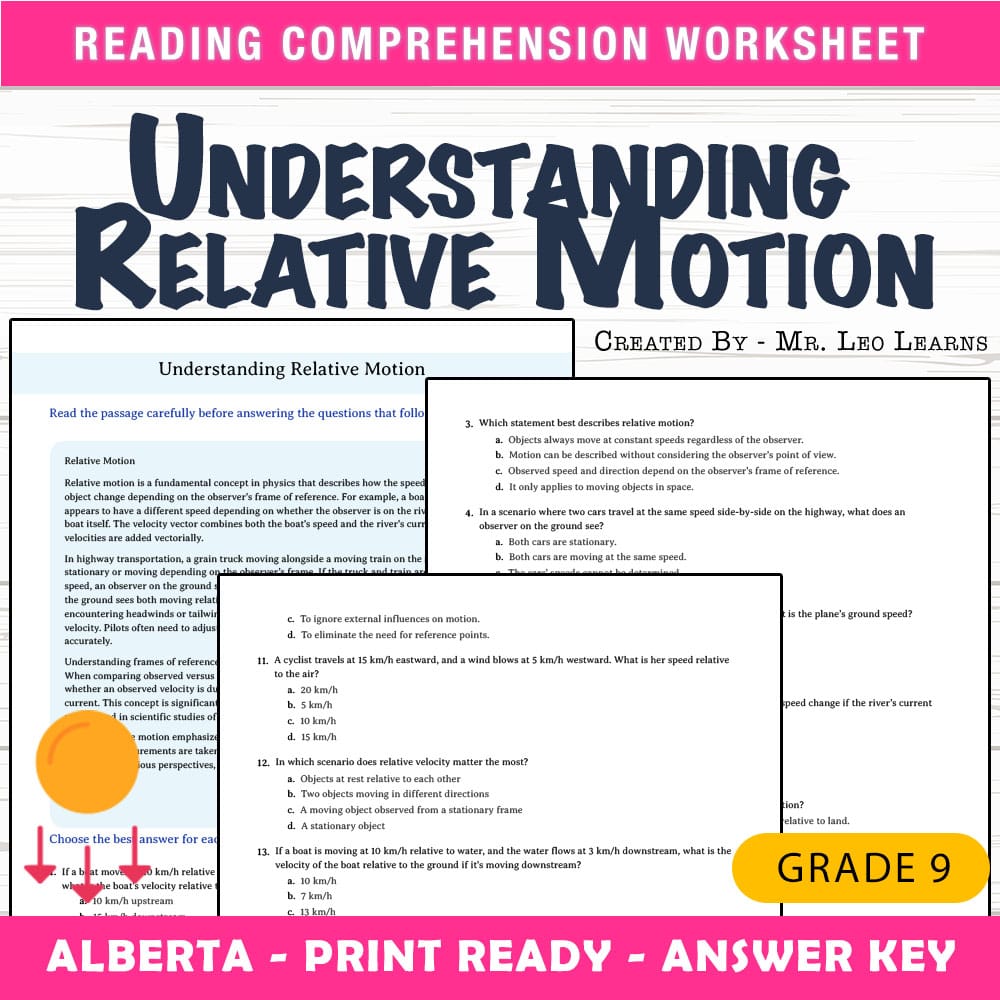 Grade 9 Science worksheet mcq paper worksheet — Grade 9 Science — Worksheet MCQ Paper for Mastering Understanding Relative…
