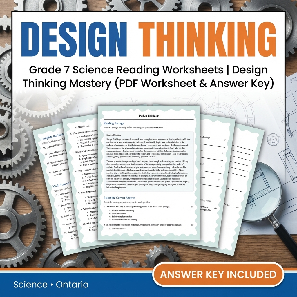 Grade 7 Science Unit Bundle | Inquiry, Data & Modeling Skills — included worksheet 8
