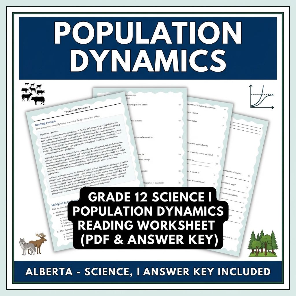 Grade 12 Science UNIT Bundle: Molecular Genetics, Evolution & Ecology Activities — included worksheet 8