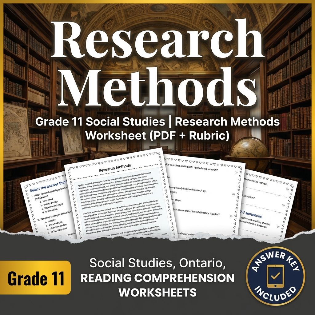 Grade 11 Social Studies Bundle – Critical Thinking & Analysis (PDF + Answer Key) — included worksheet 18