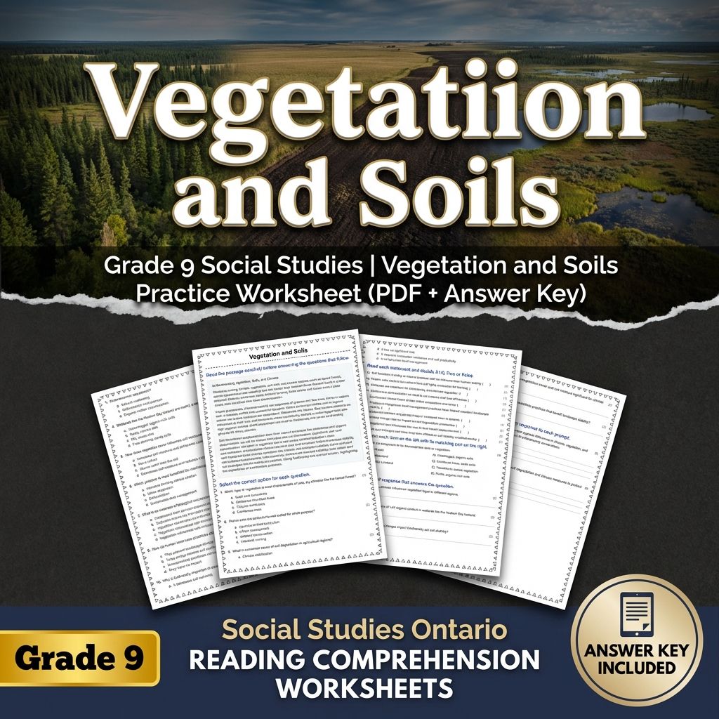 Grade 9 Social Studies | Community, Environment, & Urban Planning Strategies — included worksheet 29