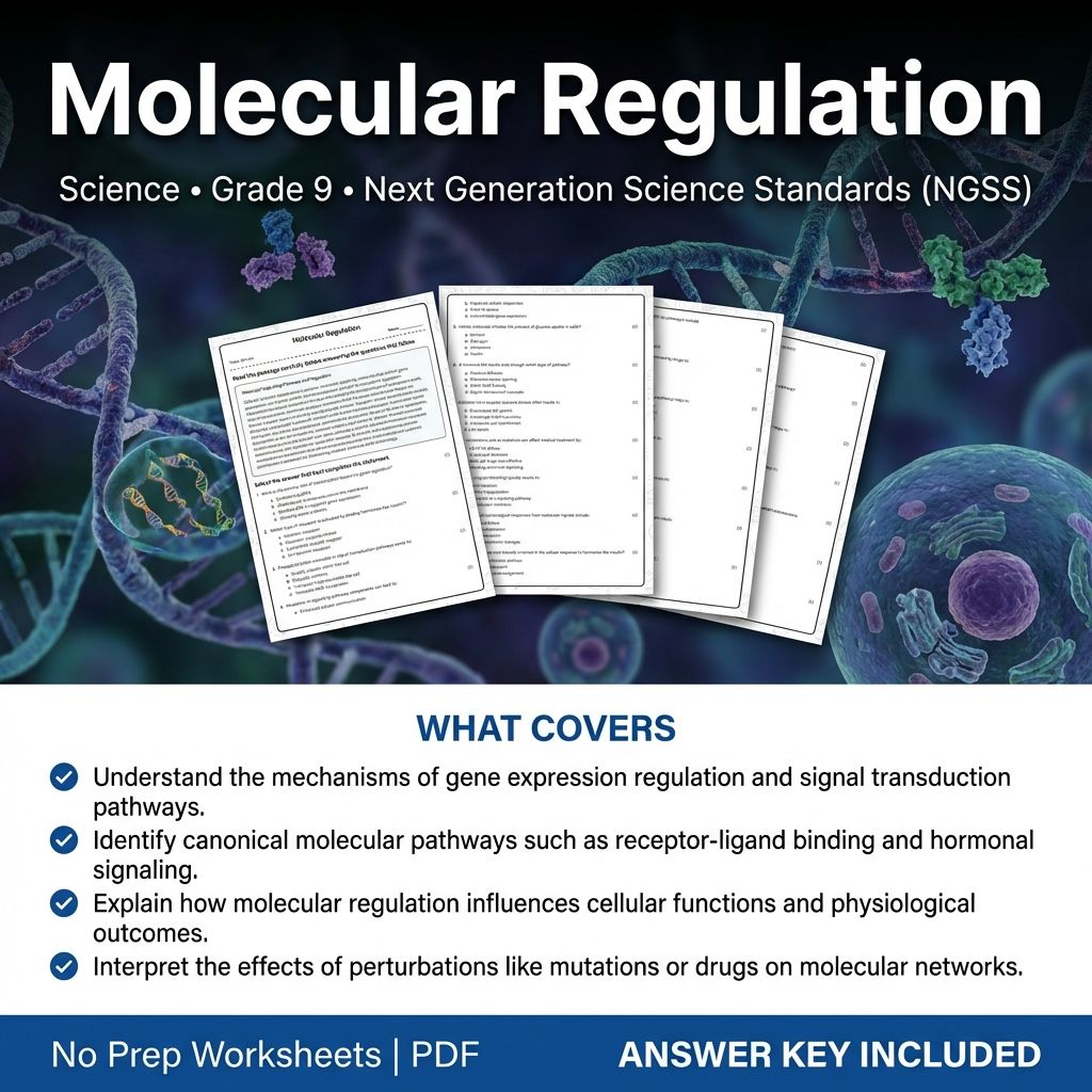 Grade 9 Science Worksheet Bundle | Physics, Biology, Earth & Energy Topics — included worksheet 37