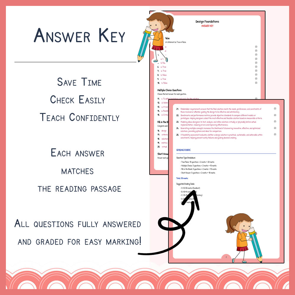 Grade 10 Science worksheet worksheet — Grade 10 Science | Design Foundations Worksheet – NGSS-Aligned PDF & Answer Key — p…