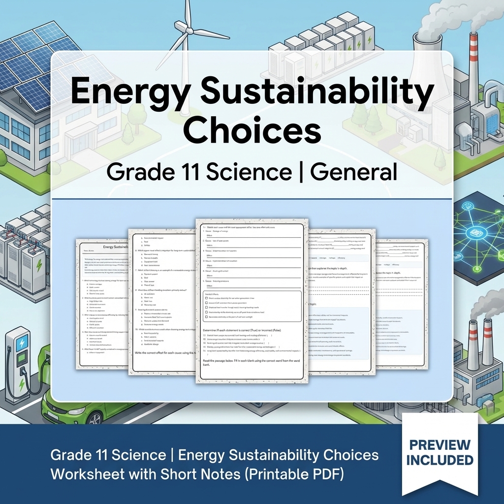 Grade 11 Science Modeling and Evidence Full-Year Bundle: General Framework — included worksheet 26