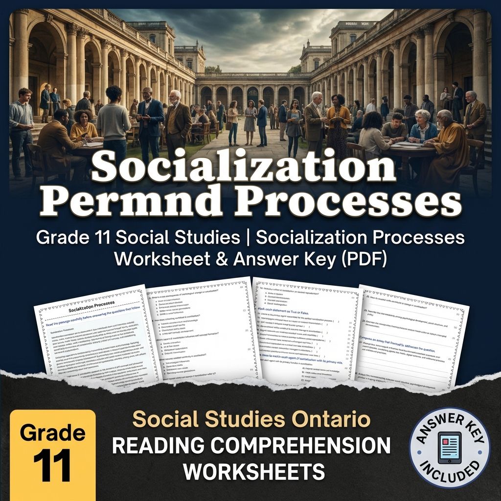 Grade 11 Social Studies Bundle – Critical Thinking & Analysis (PDF + Answer Key) — included worksheet 20