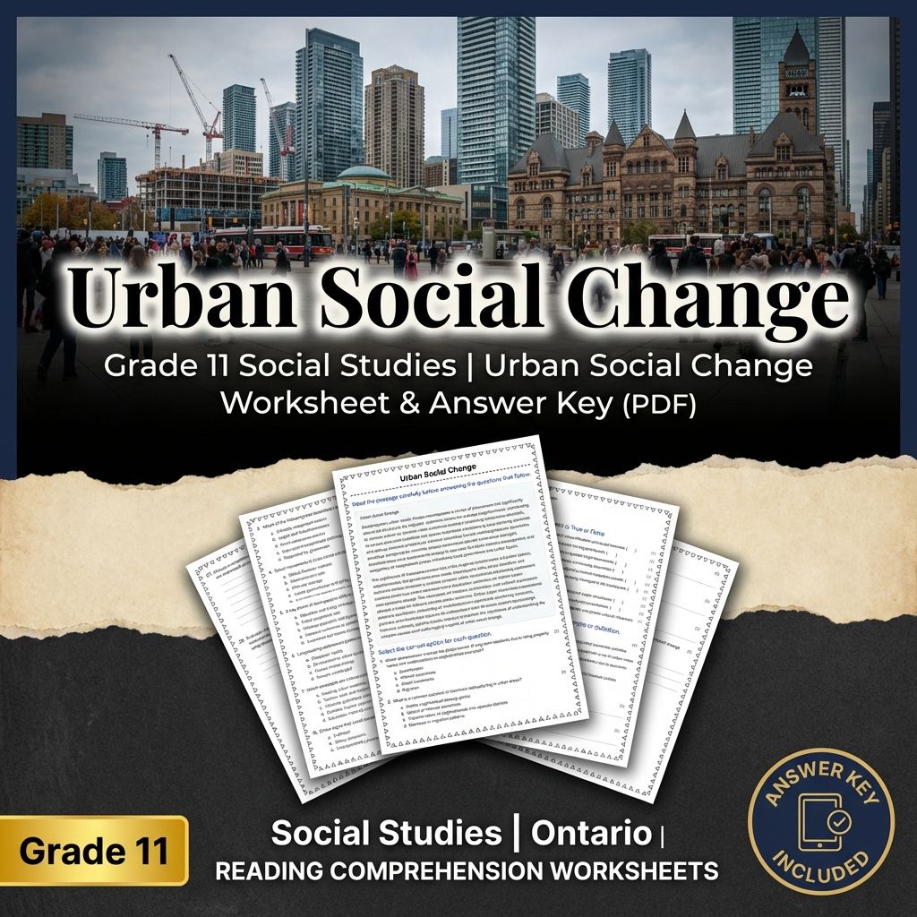 Grade 11 Social Studies Bundle – Critical Thinking & Analysis (PDF + Answer Key) — included worksheet 21