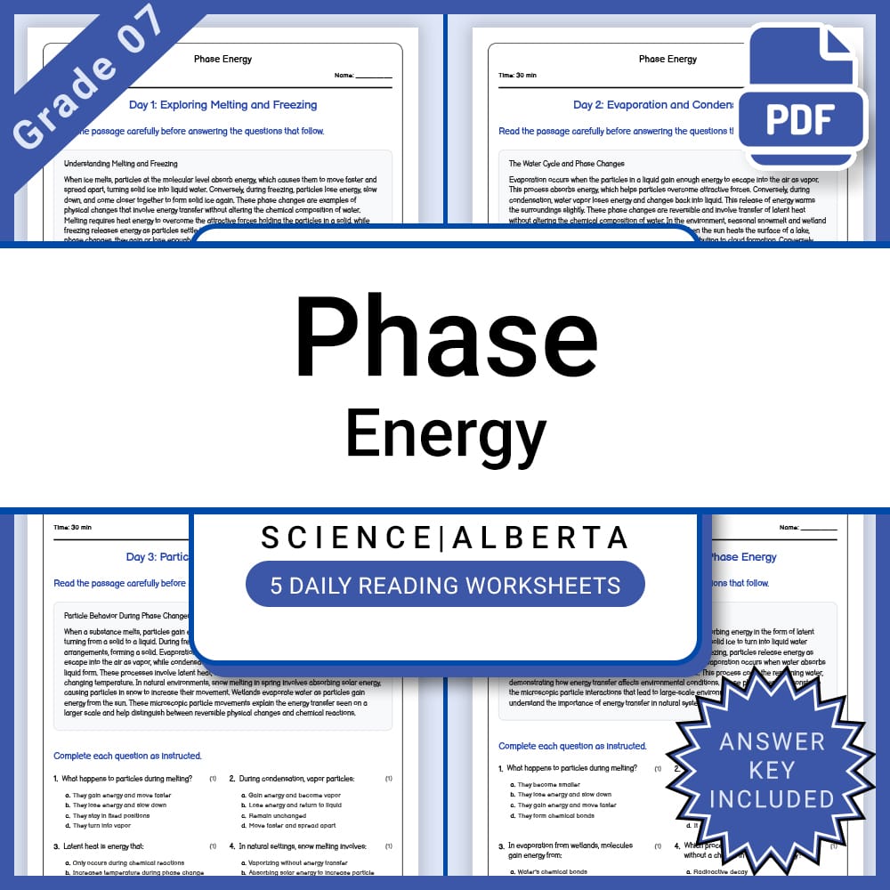 Grade 7 Science Full Year Curriculum Bundle | Structural Engineering & Energy — included worksheet 38