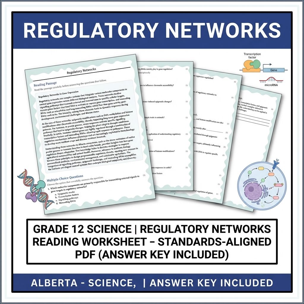Grade 12 Science UNIT Bundle: Molecular Genetics, Evolution & Ecology Activities — included worksheet 9