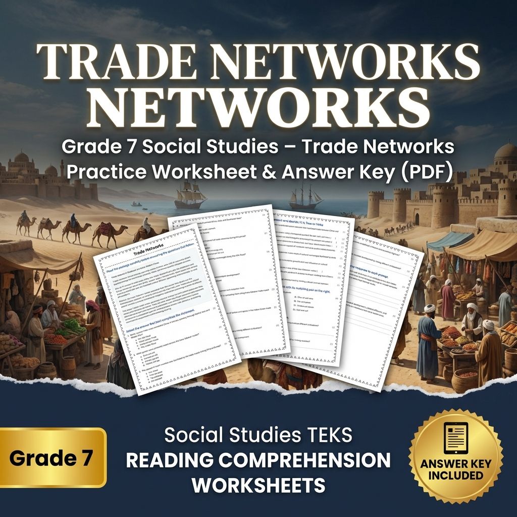 Grade 7 Social Studies Bundle | Reformation, Renaissance & Global Trade — included worksheet 22