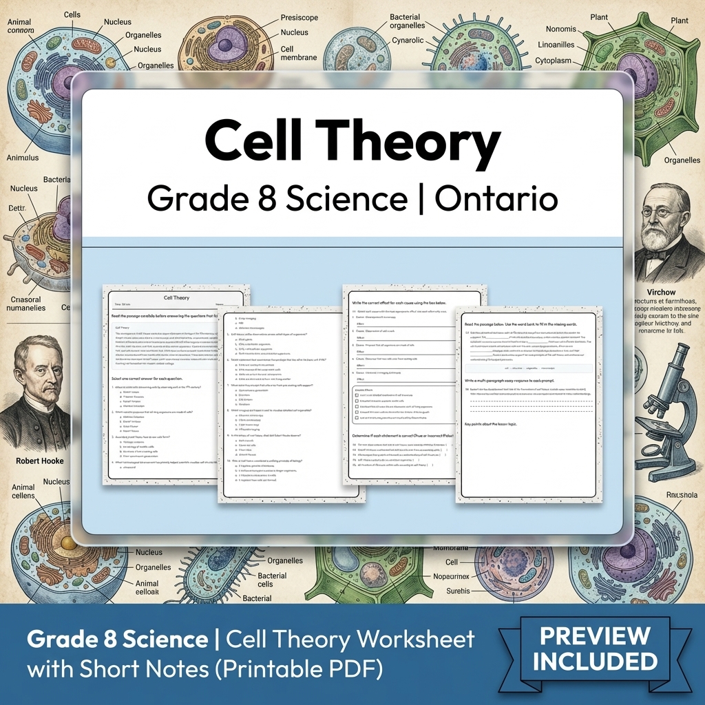 Grade 8 Science Full Year Bundle | Water Systems & Hydrostatics Curriculum — included worksheet 44