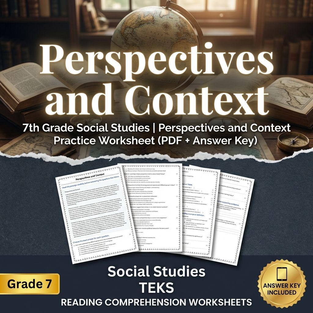 Grade 7 Social Studies Bundle | Reformation, Renaissance & Global Trade — included worksheet 23