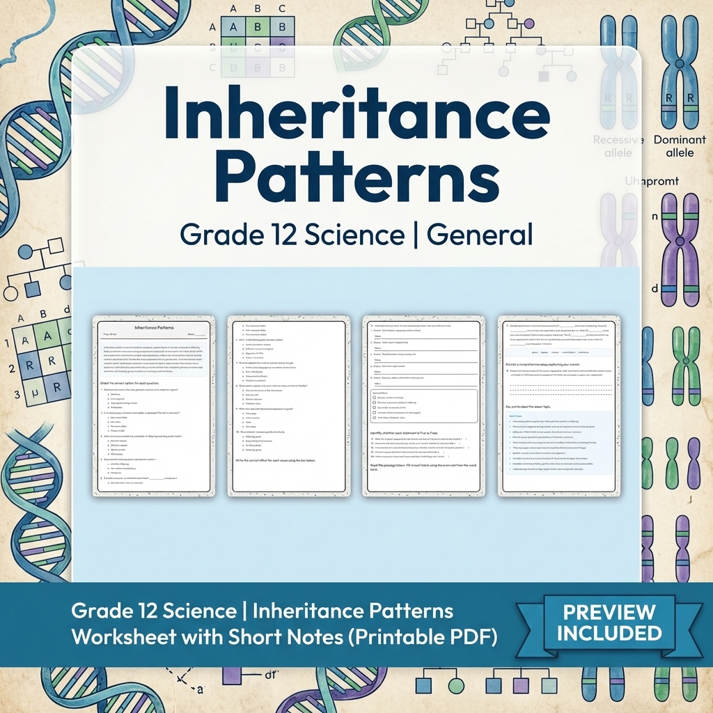 Grade 12 Evidence-Based Scientific Modeling Science Full-Year Bundle: General — included worksheet 29