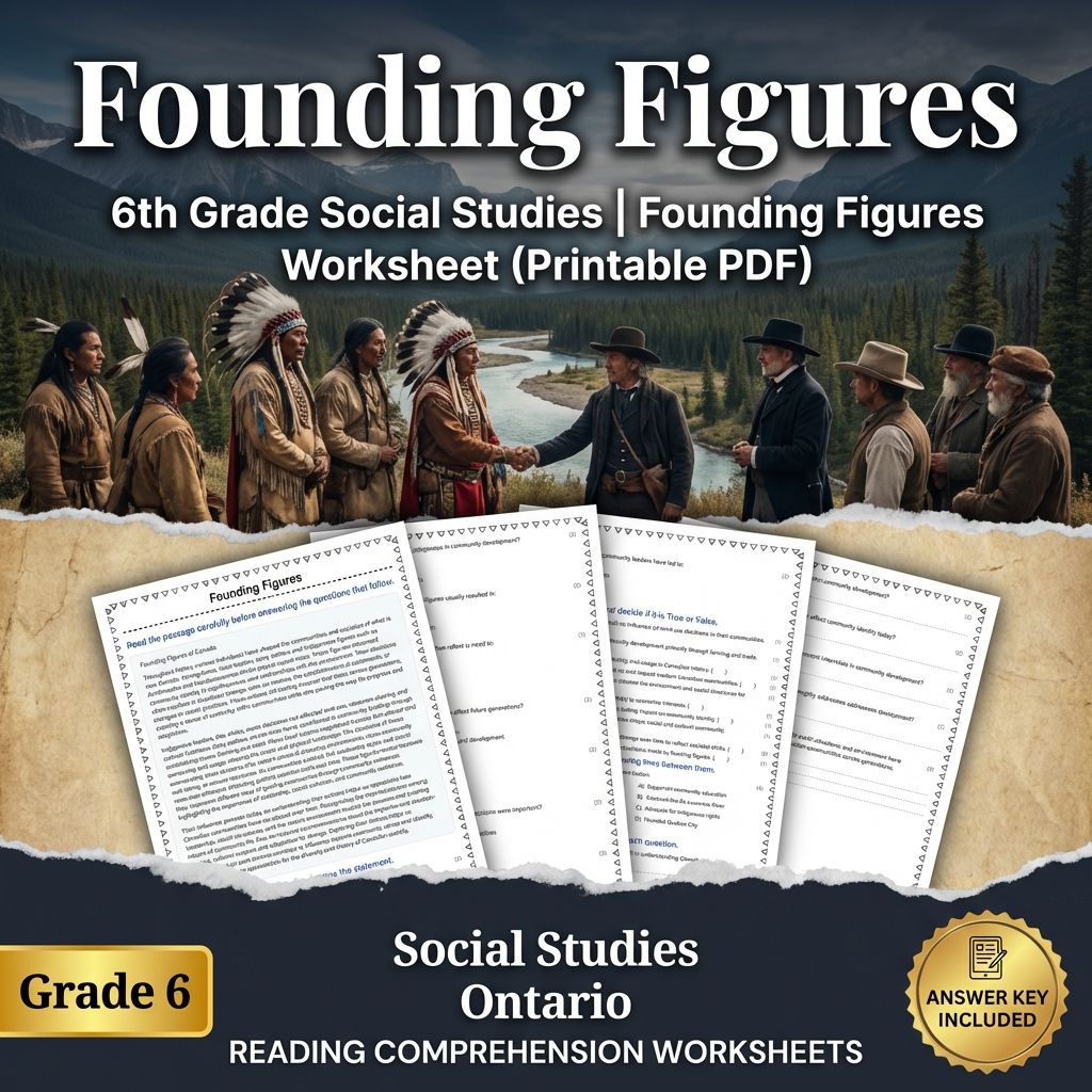 Grade 6 Social Studies Bundle | Geography, Resources & Cultural Perspectives — included worksheet 23