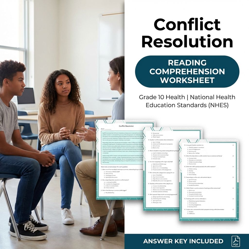 Grade 10 Health | Interpersonal Communication Skills Unit Bundle (NHES Aligned) — included worksheet 4