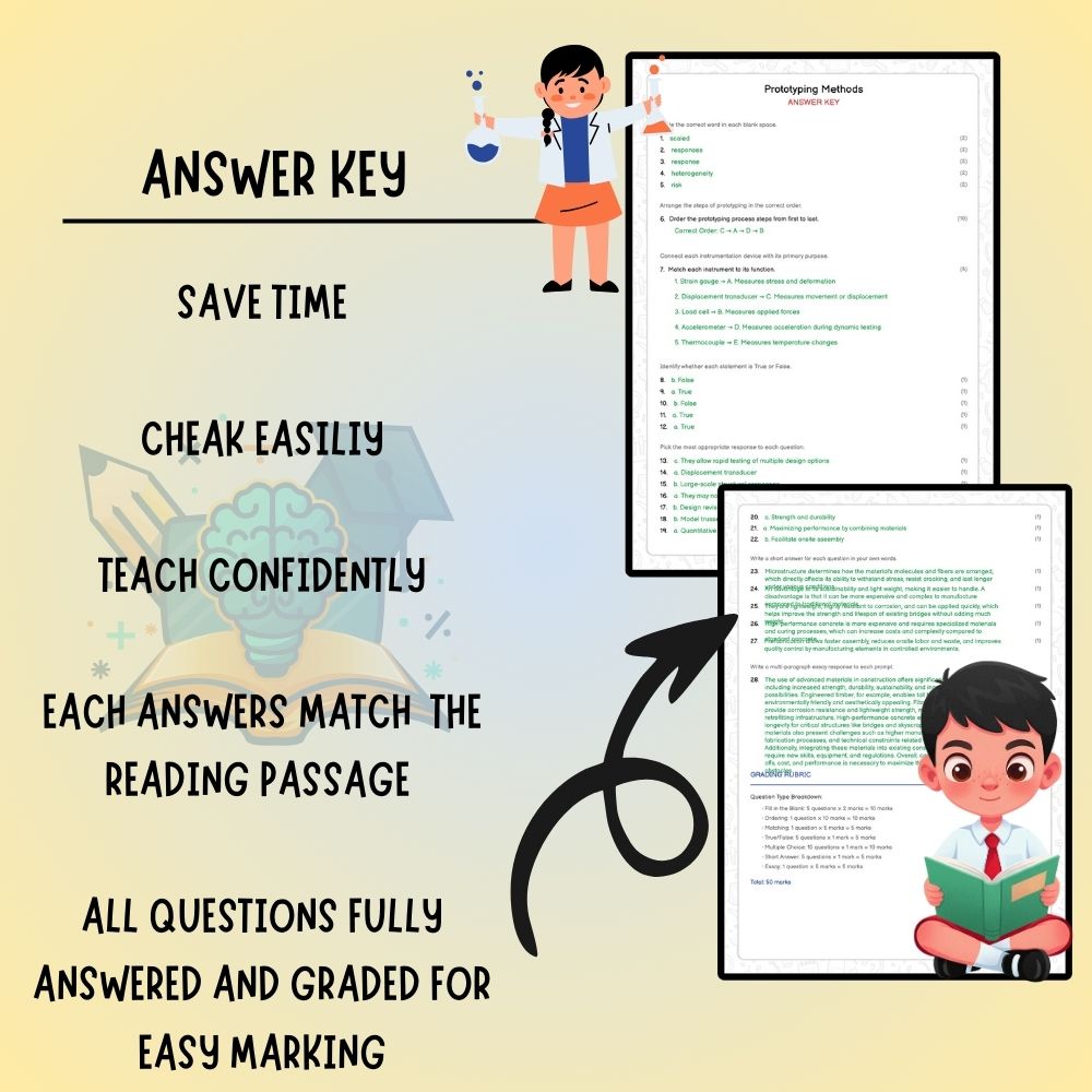 Grade 7 Science worksheet worksheet — Grade 7 Science | Prototyping Methods Worksheet (PDF ) — page 3