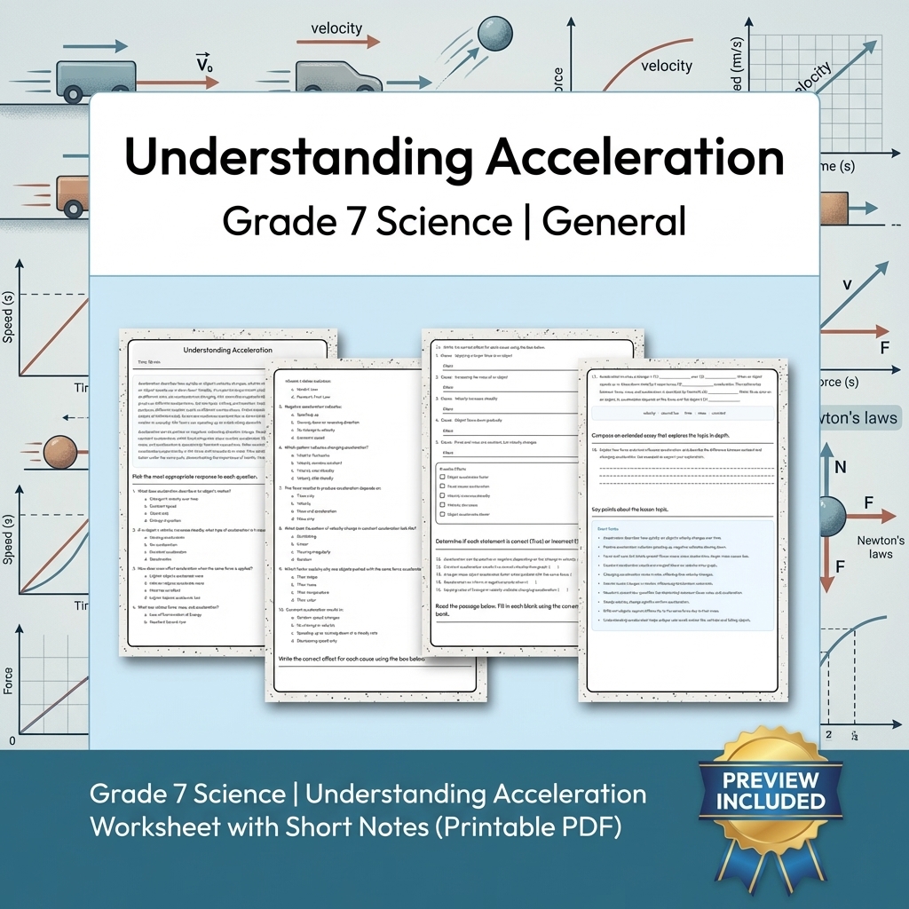 Grade 7 Science Data, Models, and Systems Full-Year Bundle | General Framework — included worksheet 26