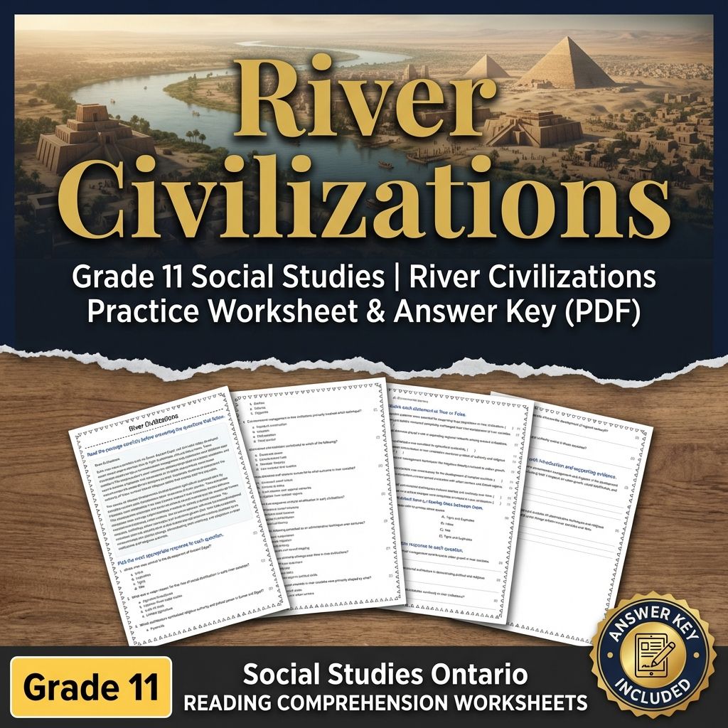 Grade 11 Social Studies UNIT Bundle | Civilizations, Trade & Cultural Exchange — included worksheet 6