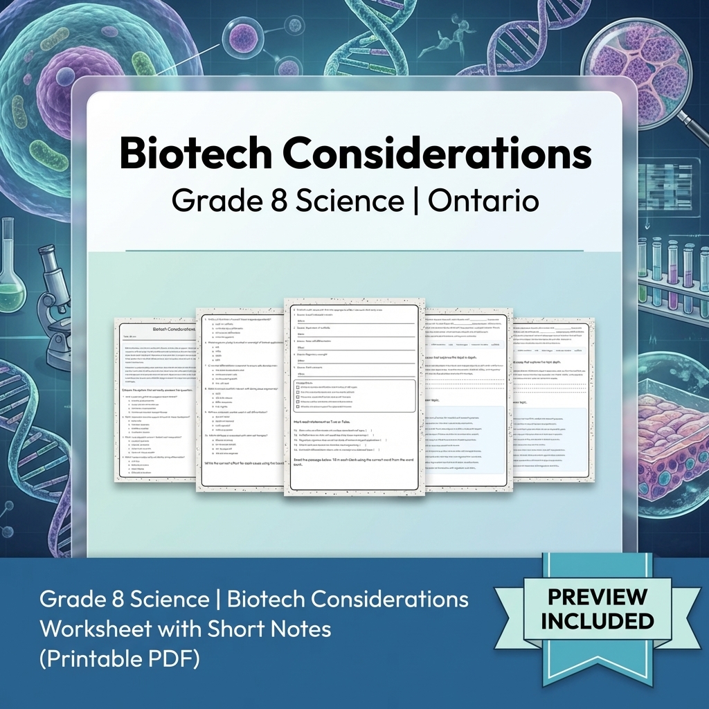 Grade 8 Science Full Year Bundle | Water Systems & Hydrostatics Curriculum — included worksheet 46