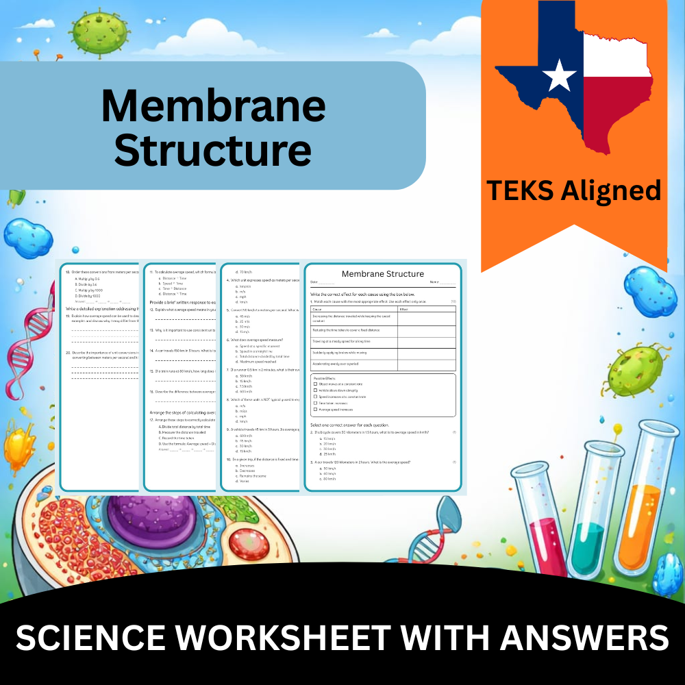 Grade 9 Science Worksheet Bundle – Comprehensive TEKS-Aligned Biology & Ecology Resources — included worksheet 46