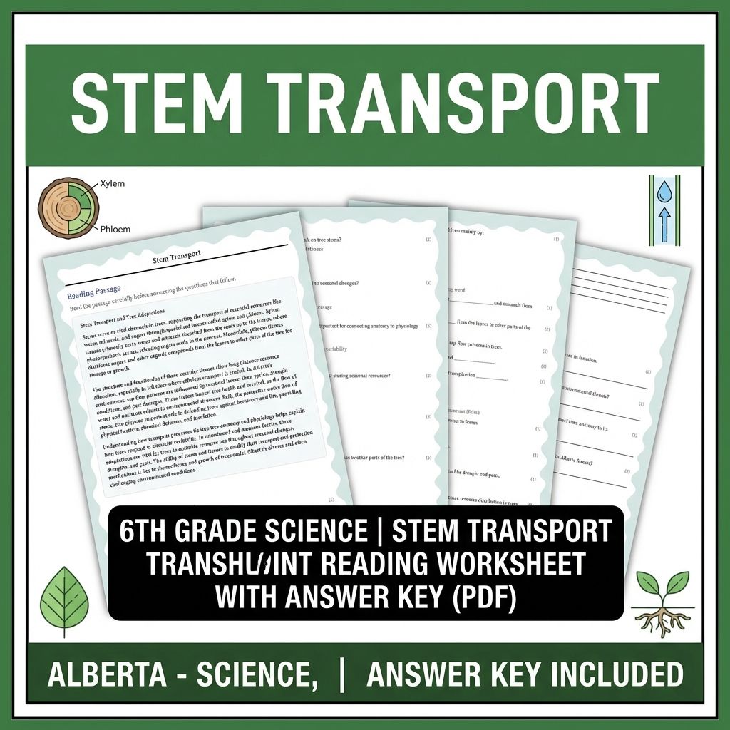 Grade 6 Science Unit Bundle | Ecosystems and Biodiversity (Answer Keys Included) — included worksheet 11