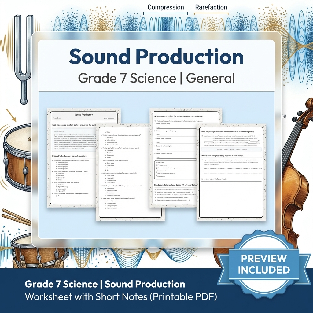Grade 7 Science Data, Models, and Systems Full-Year Bundle | General Framework — included worksheet 28