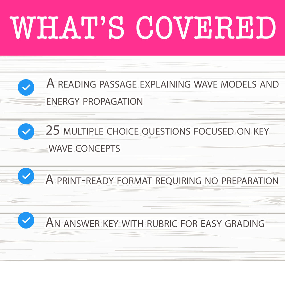 Grade 12 Science worksheet mcq paper worksheet — Grade 12 Science — Worksheet MCQ Paper for Mastering Wave Models — page 2