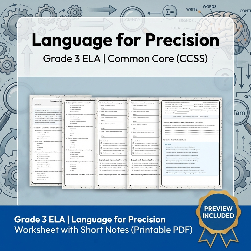 Grade 3 Text Evidence Writing ELA Full-Year Bundle for Common Core (CCSS) — included worksheet 29