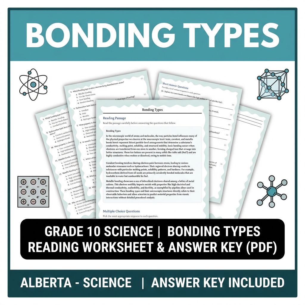 Grade 10 Science Worksheets Bundle | Physics, Earth, and Environmental Topics — included worksheet 47
