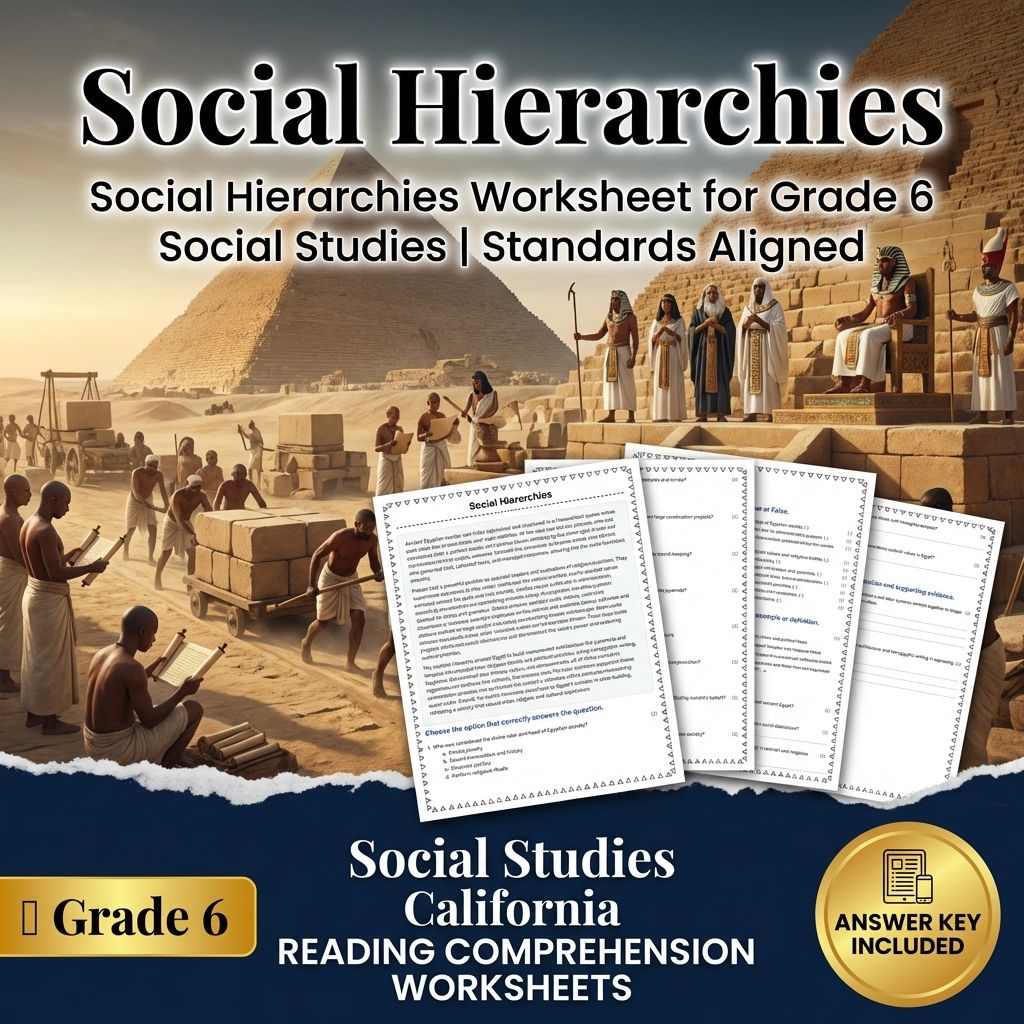 Grade 6 Social Studies | Ancient Egypt and Kush Unit Bundle — included worksheet 4