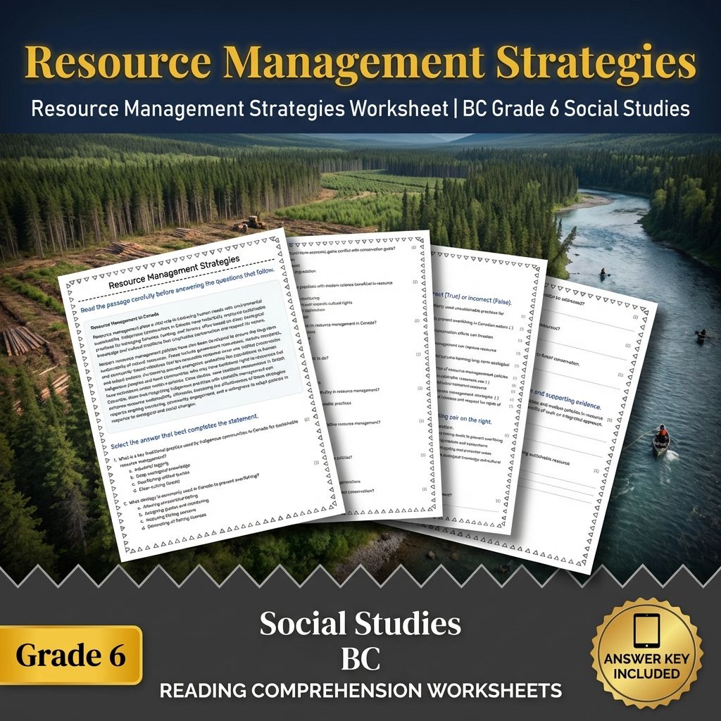 Grade 6 Social Studies | Human Systems & Settlements Bundle (Standards-Aligned) — included worksheet 5