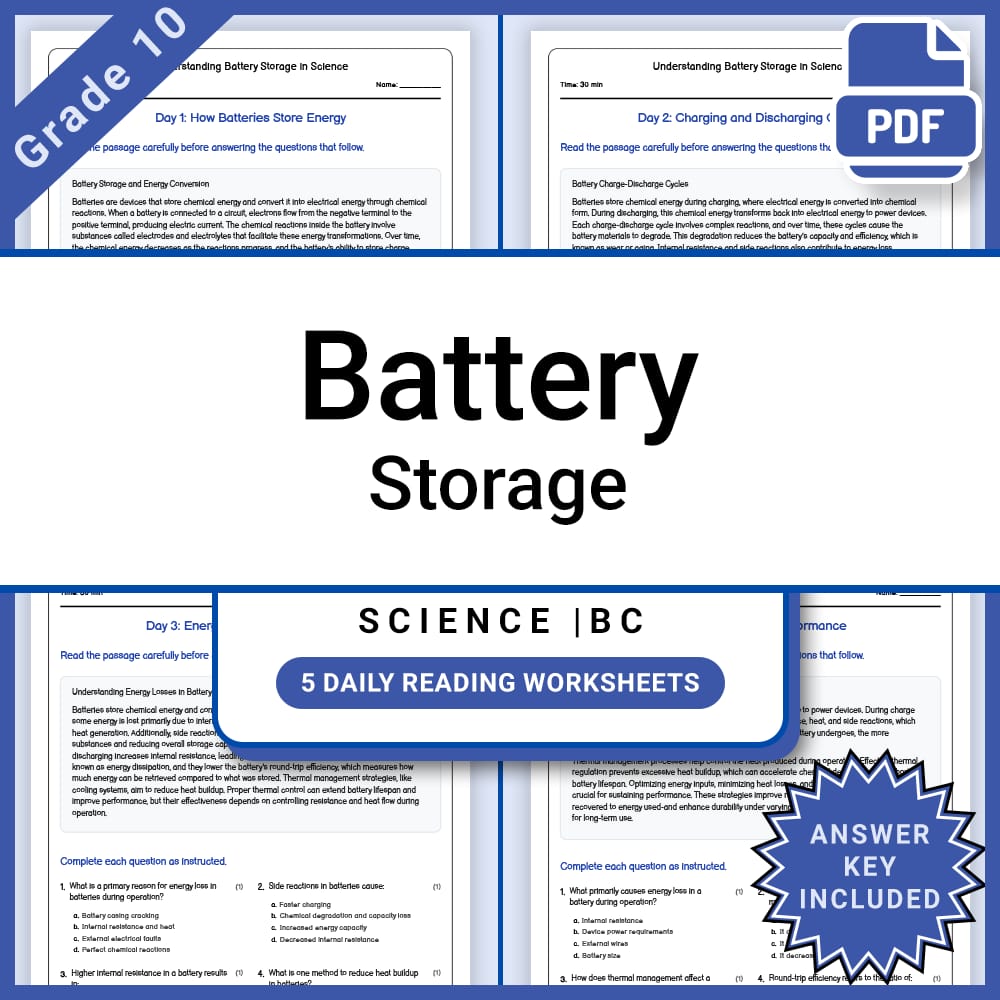 Grade 10 Science Full Year Curriculum Bundle | Physics, Genetics & Core Concepts — included worksheet 44