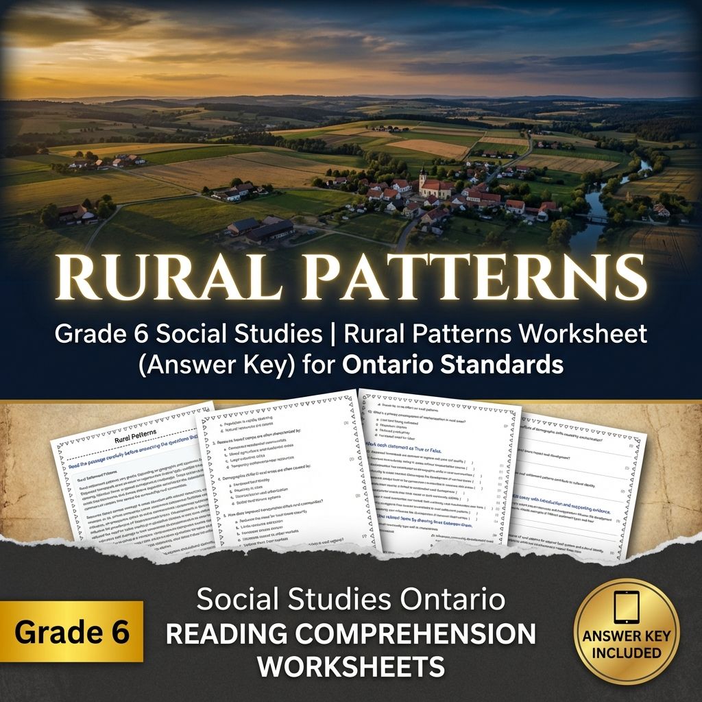 Grade 6 Social Studies Unit Bundle | Canadian Resources, Climate & Environment — included worksheet 9