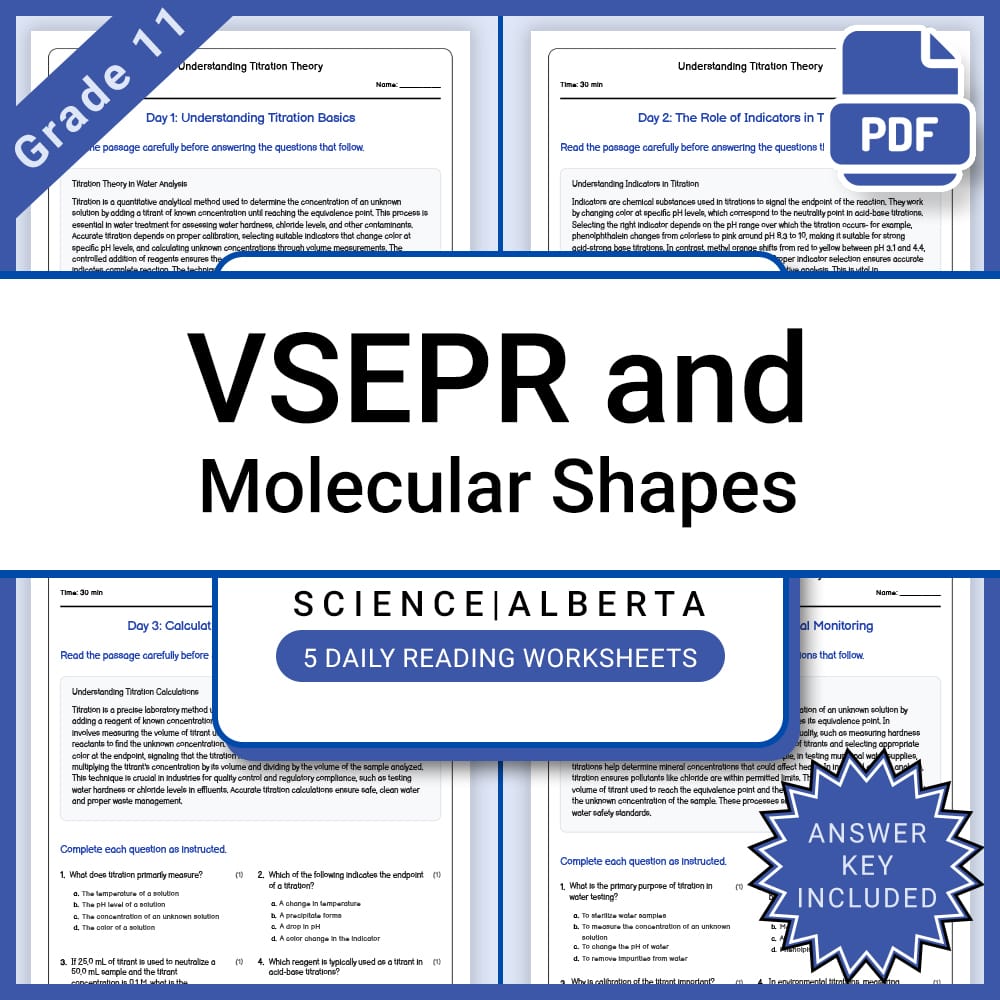 Grade 11 Science Full Year Bundle | Chemistry, Physics & STEM Concepts — included worksheet 43