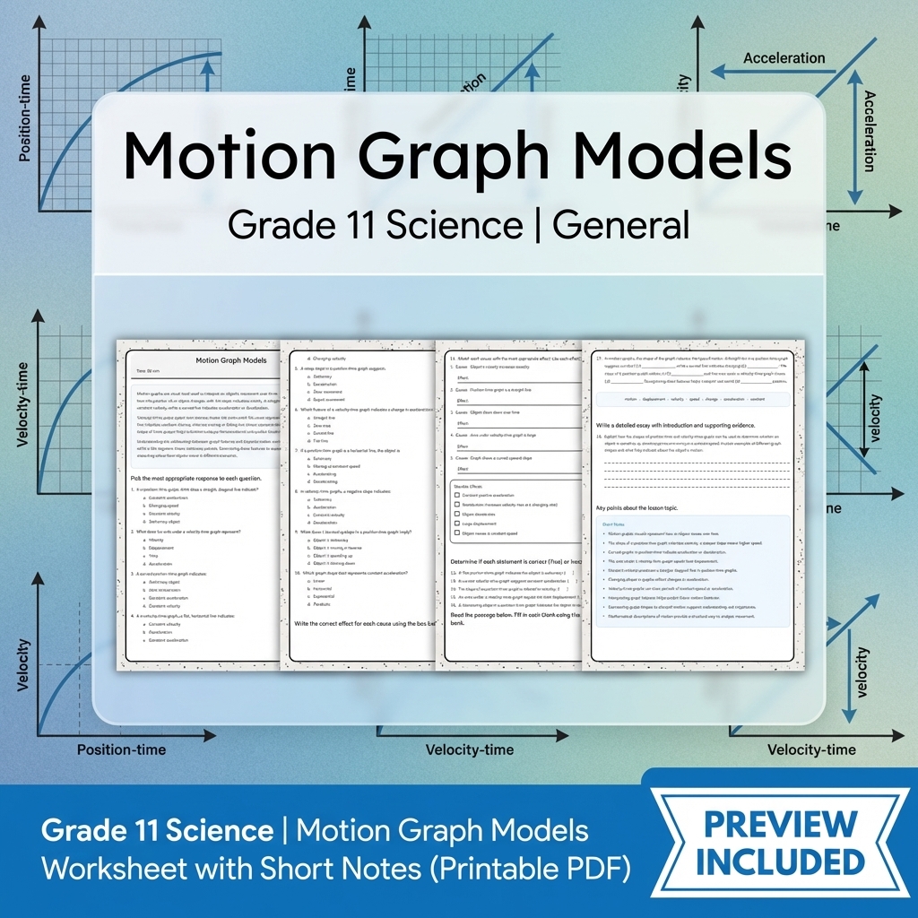 Grade 11 Science Modeling and Evidence Full-Year Bundle: General Framework — included worksheet 29