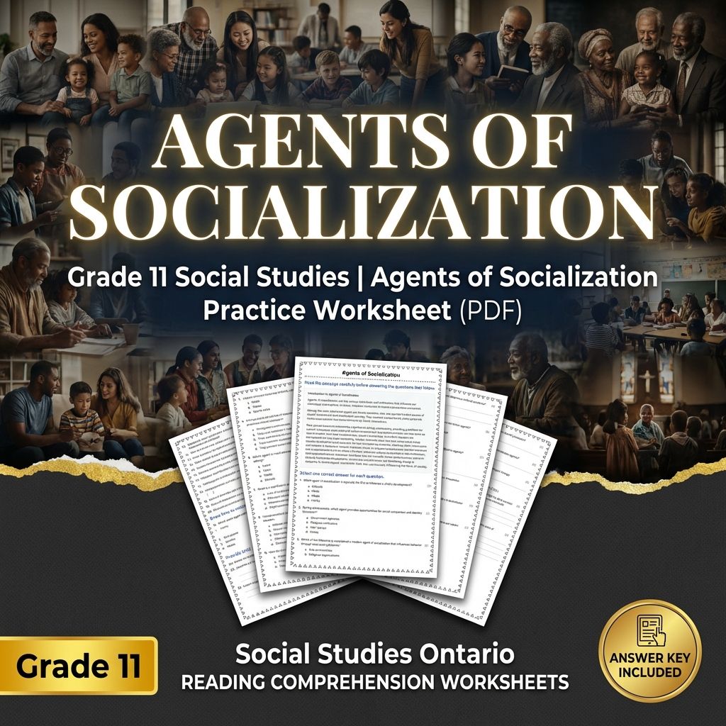 Grade 11 Social Studies Bundle – Critical Thinking & Analysis (PDF + Answer Key) — included worksheet 25